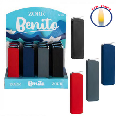 Zorr Benito - Piezo aansteker - Display (12-stuks)