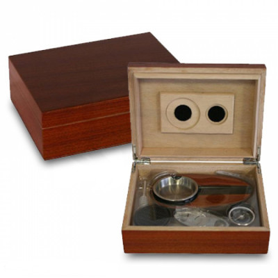 Bookwill Humidor Giftset - Rose Wood