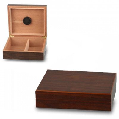 Humidor Bookwill Walnoot 222x262x70mm