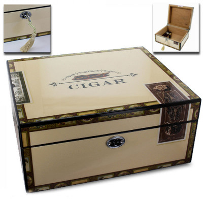 Humidor Cigar box - Cigar 260x220x120mm