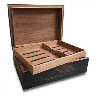 Humidor Bookwill - Mat Vintage - 330x240x110mm