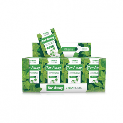 Tar-Away - Green filters 20 stuks - Display (20 St.)