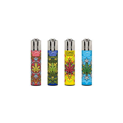 Clipper - Vuursteen aansteker - High Mandalas 2 - Display (48-stuks)