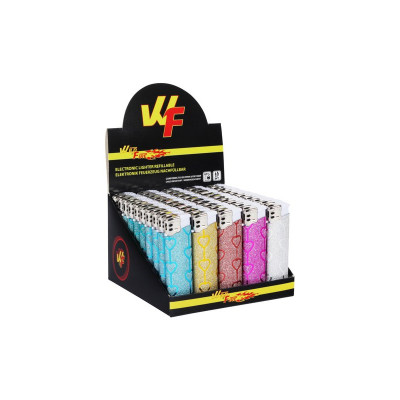 Wildfire - Wegwerp electronisch - Glitter - Display (50-stuks)