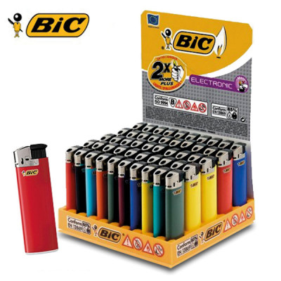 BIC Maxi J38 - Wegwerp Piezo - Electric - Display (50-stuks)