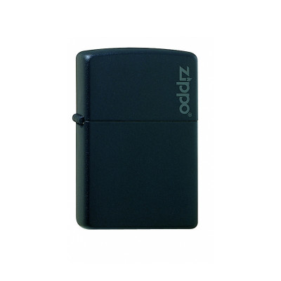 Zippo Regular - Black Matte w/ Zippo Logo