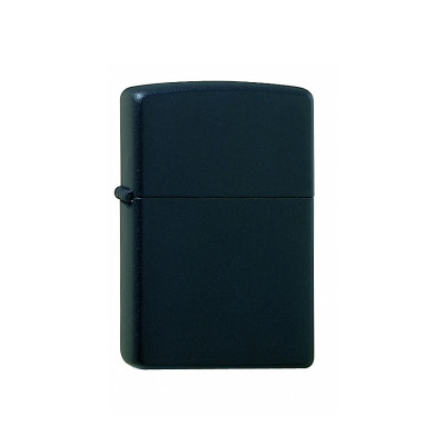 Zippo Regular - Media Chrome Black Matte