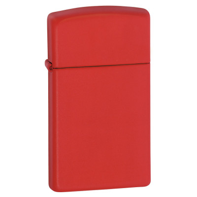 Zippo Slim - Red Matte