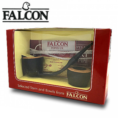 Falcon - Pijp - Complete pijp + extra bowl - Display (6-stuks)
