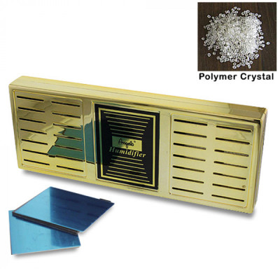 Humidor Vocht-element Polymer Goud 169x65x19 mm