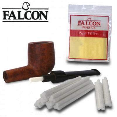 Falcon - Pijpfilters - 6mm - 10 Stuks per pakje - Display (12-pakjes)