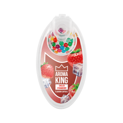 AromaKING - Flavour Capsule - Ice Strawberry (100 Capsule)