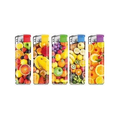 Lux - Wegwerp aansteker - Fruit - Display (50-stuks)