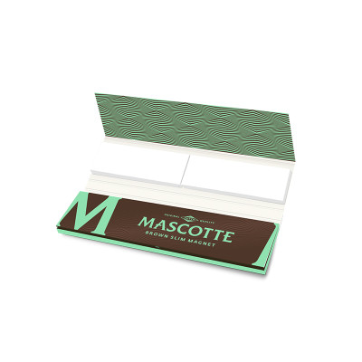 Mascotte - Brown Combi (Slim Size with magnet + original tips) - Display (26-stuks)
