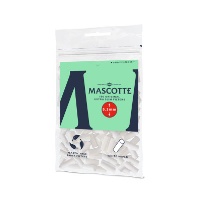 Mascotte - Extra Slim Paper Filters 150 - Display (20-stuks)