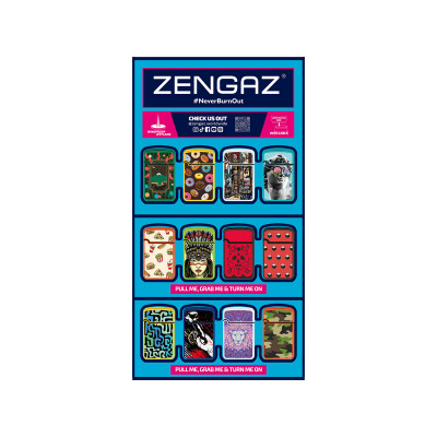 Zengaz - Cube - Display S7 (48-stuks)