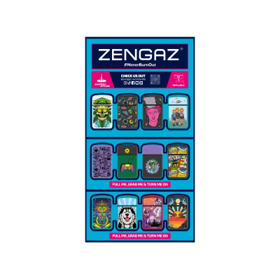 Zengaz - Cube - Display S8 (48-stuks)