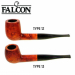 Falcon - Pijp - 6mm - Coolway Bruyere - Nr. 12 + Nr. 13 - Klik voor Type-selectie